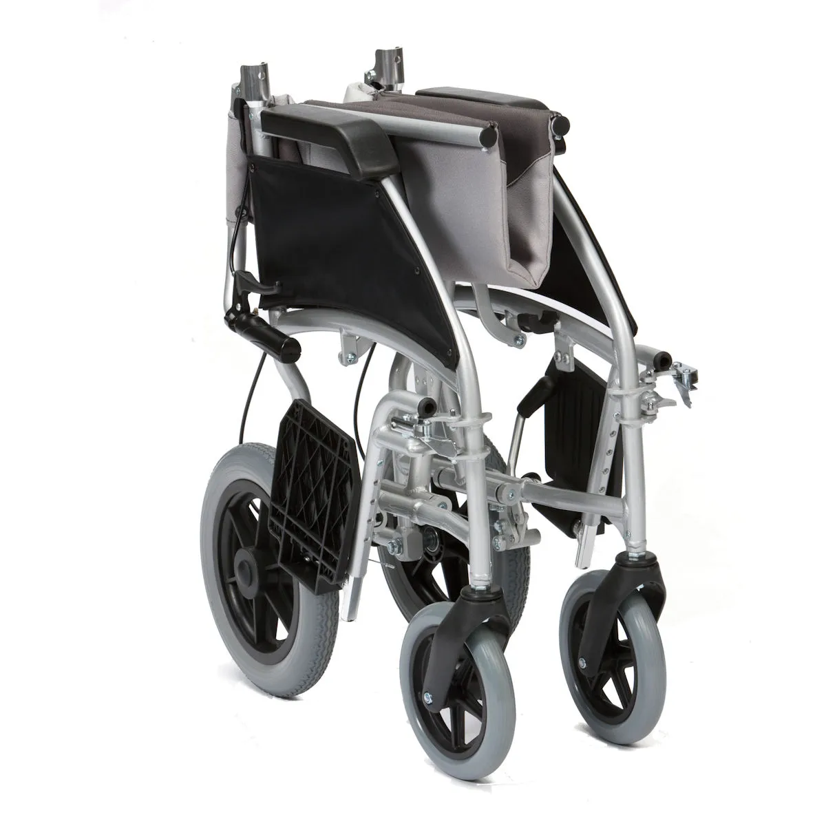 Ultra Lightweight AluminiumTransit Wheelchair Folded